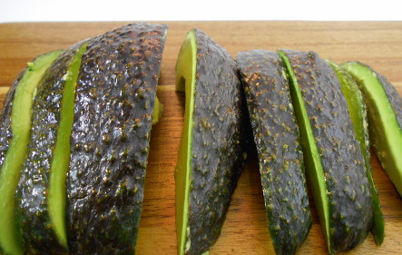 sliced avocado