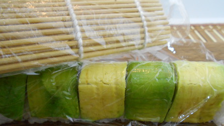 bamboo mat wrap the avocado