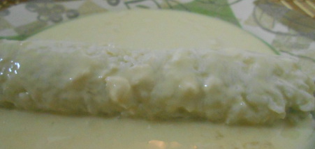 tempura batter and panko flakes for deep fried avocado sushi roll