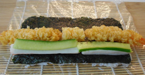 green dragon roll ingredients on nora