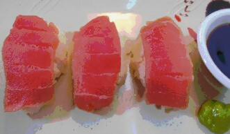 sushi nigiri tuna