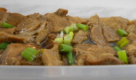 chashu rice bowl with pork