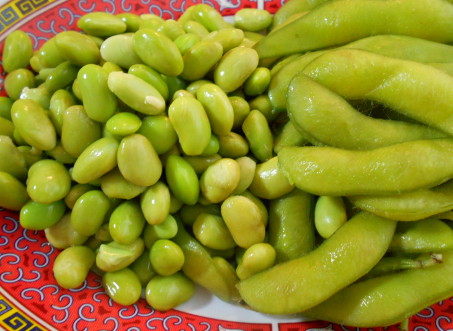 make sushi menu soybean dish 