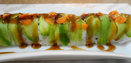 Sushi Specialty Roll, tofu-cucumber roll
